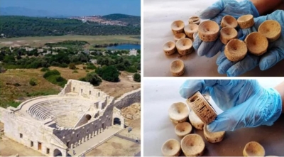 Antalya'da 2 bin 600 yıllık köpek balığı ve vatoz kemikleri bulundu